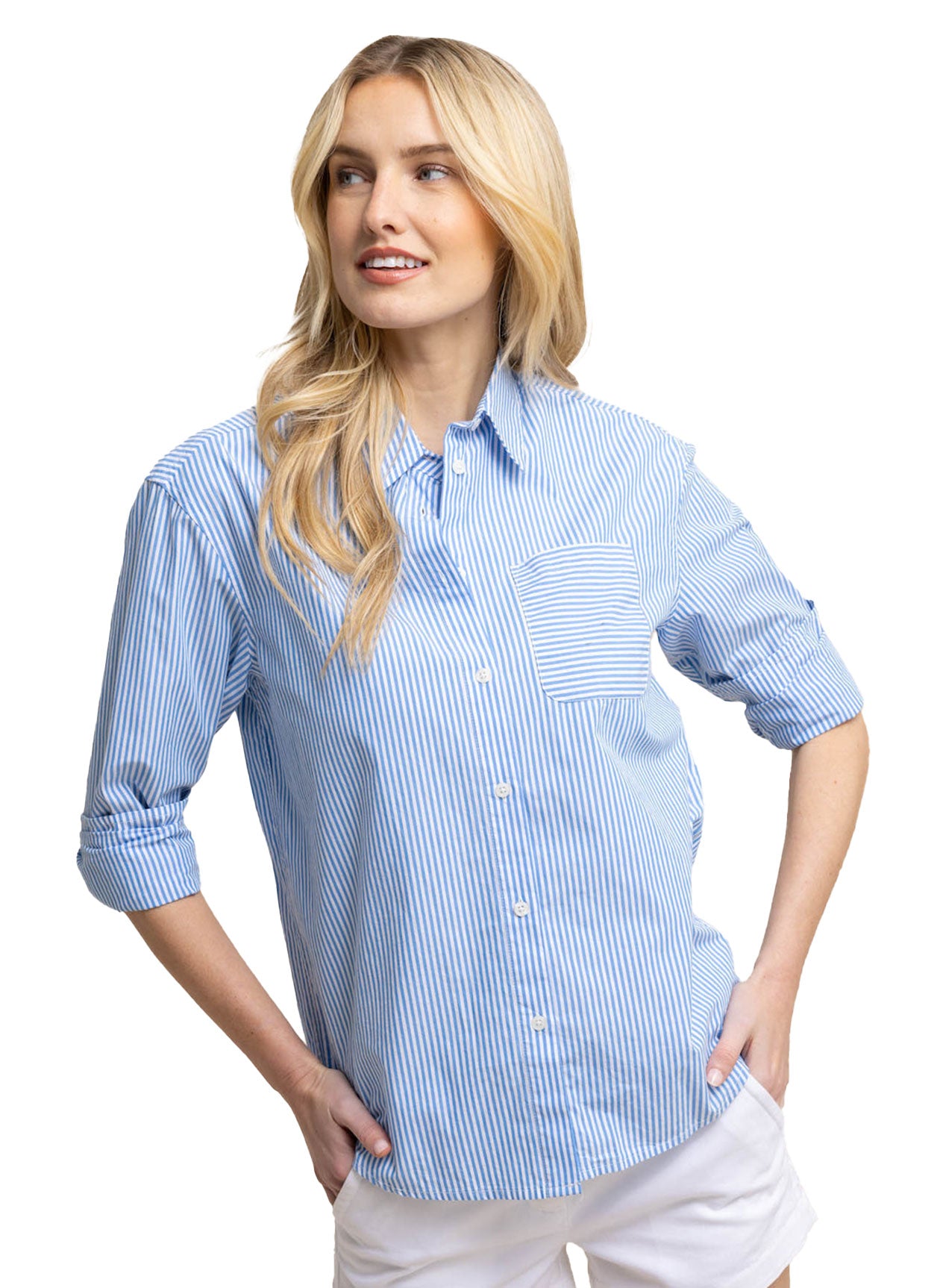 Southern Tide Women's Katherine Stripe Shirt