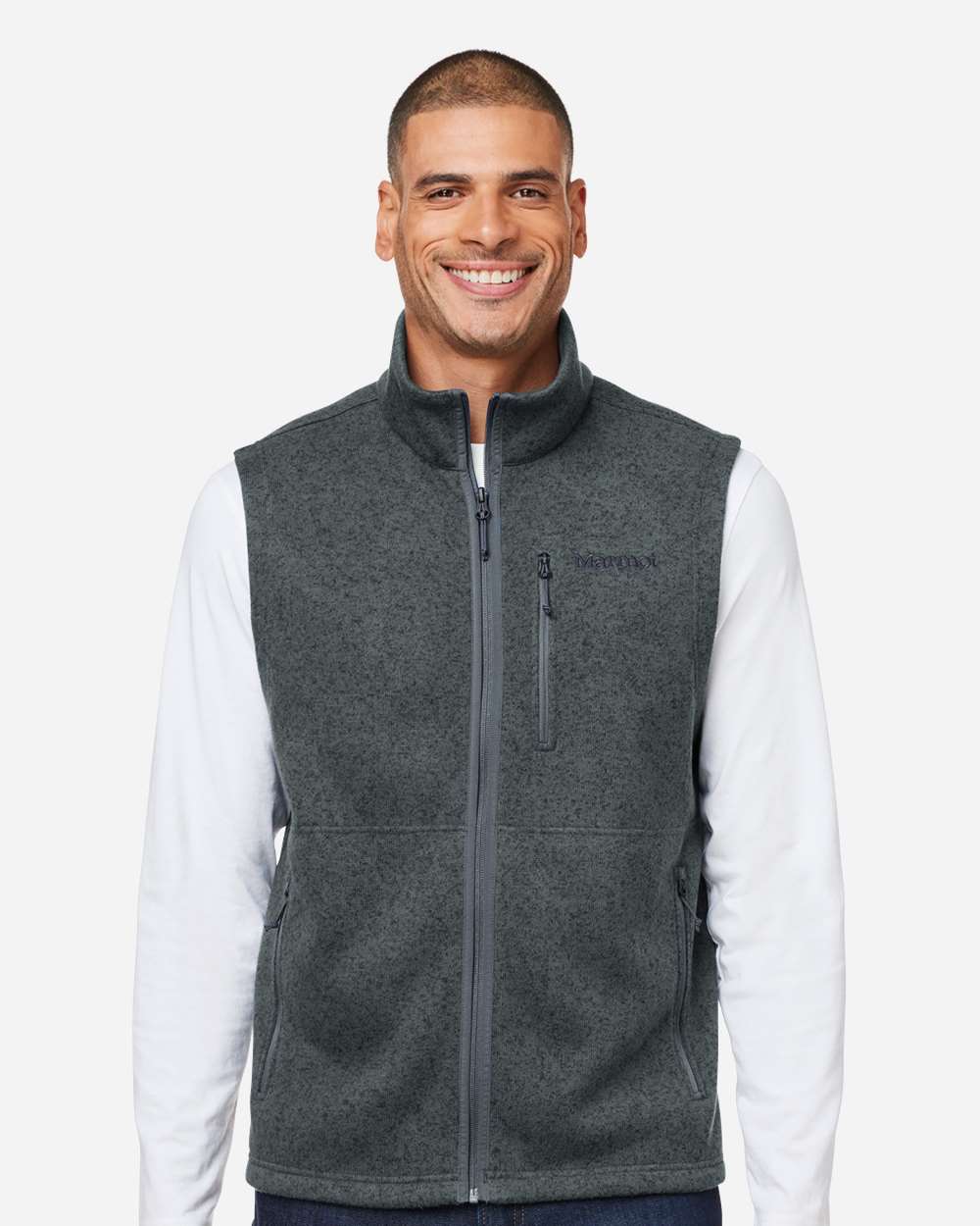 Marmot Men's Drop Line Fleece Vest