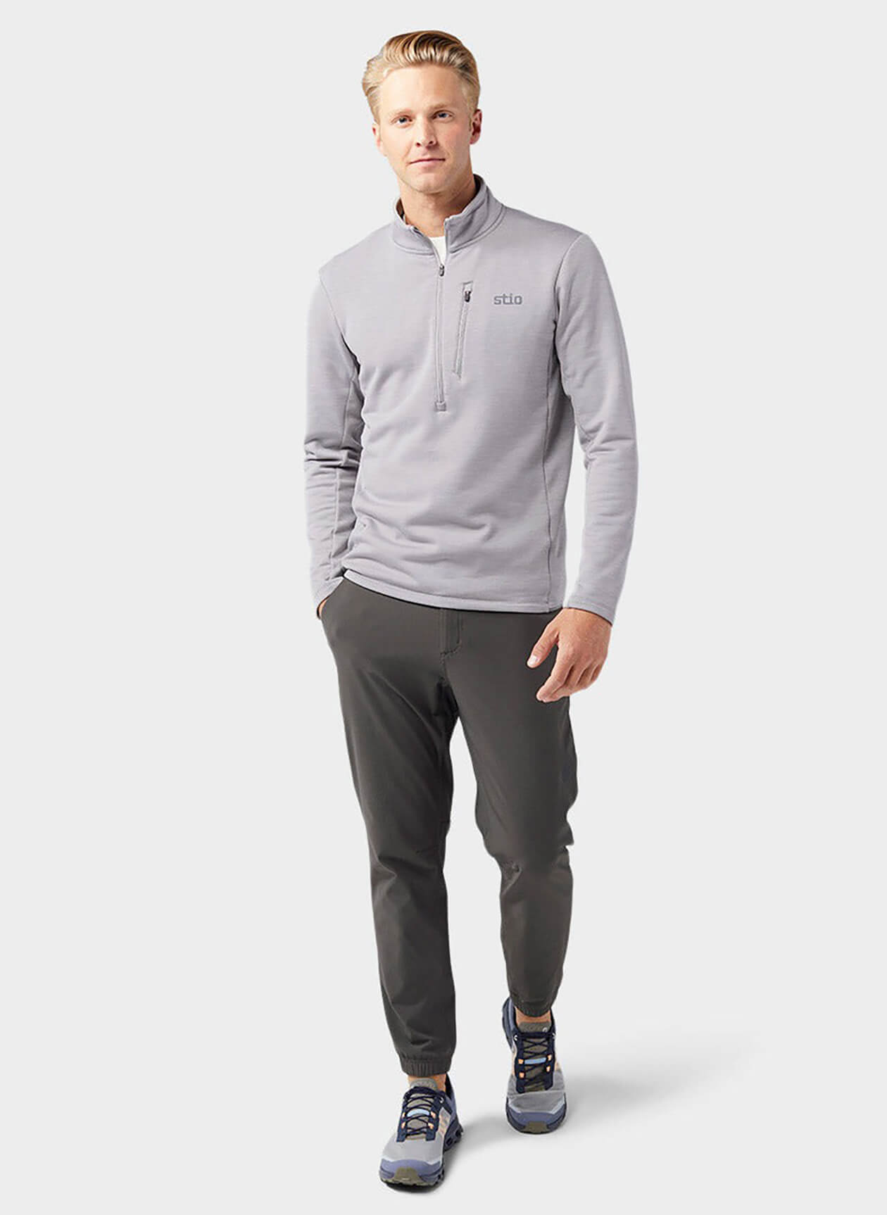 STIO Men's Glide Stretch Half-Zip
