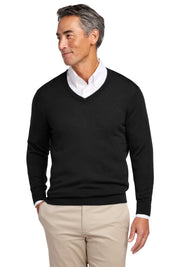 Brooks Brothers Men's Washable Merino V-Neck Sweater