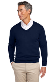 Brooks Brothers Men's Washable Merino V-Neck Sweater