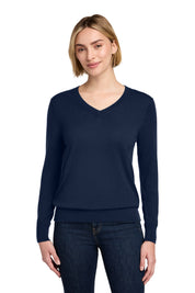 Brooks Brothers Women's Washable Merino V-Neck Sweater