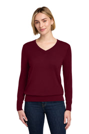 Brooks Brothers Women's Washable Merino V-Neck Sweater