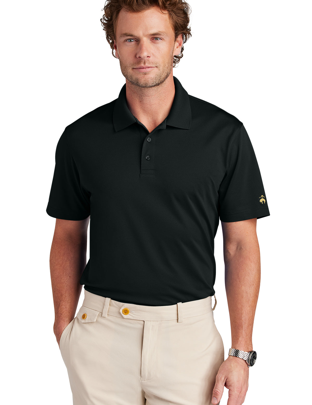 Brooks Brothers Mesh Pique Performance Polo