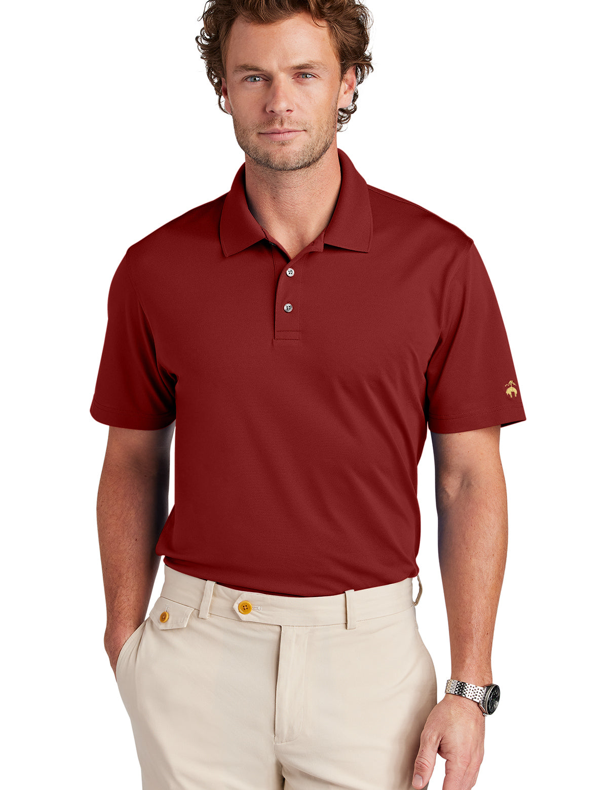 Brooks Brothers Mesh Pique Performance Polo