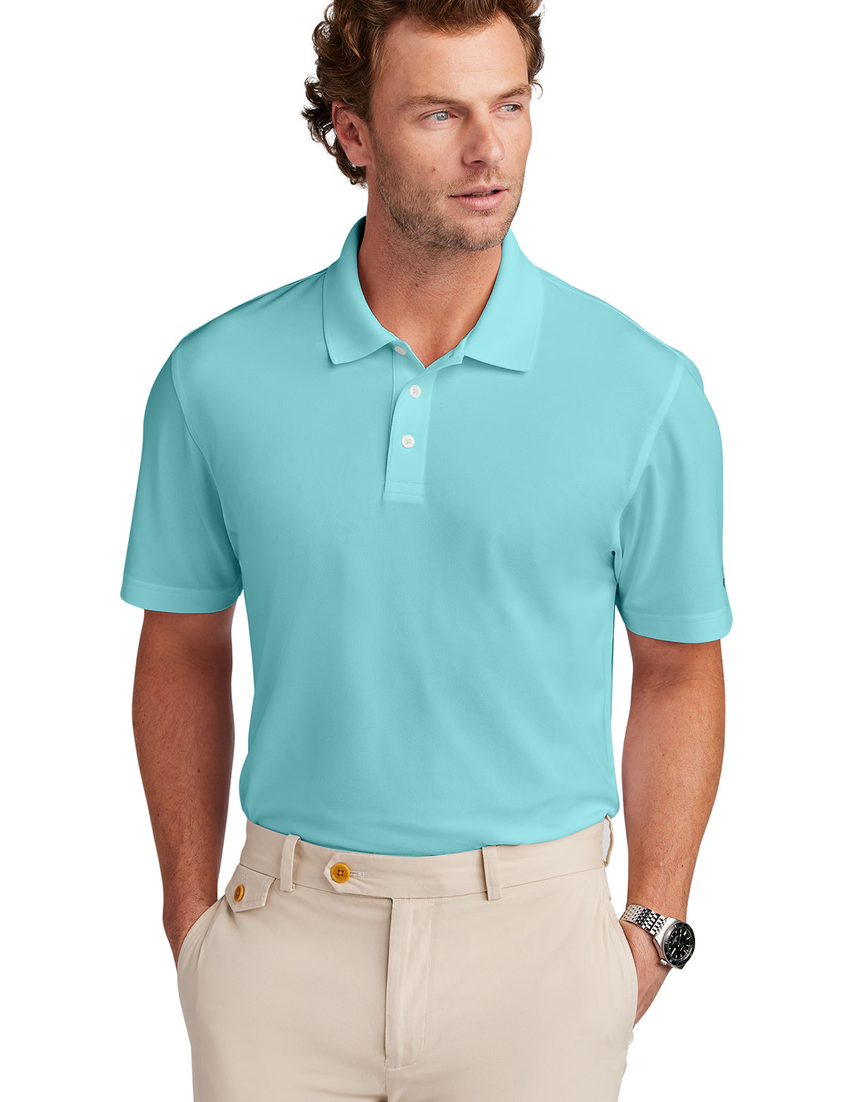 Brooks Brothers Mesh Pique Performance Polo