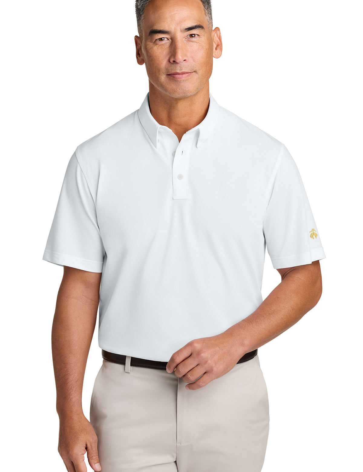 Brooks Brothers Men's Pinpoint Pique Dress Polo