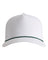 White/Dark Green