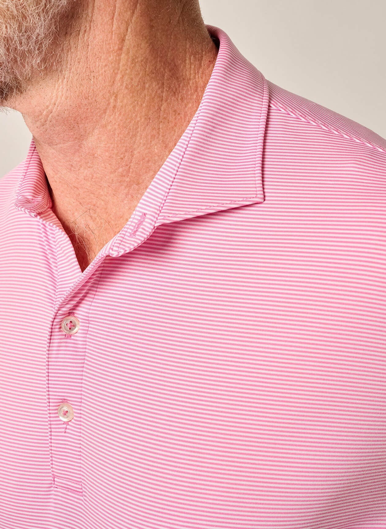 Men's Lyndon Striped Polo