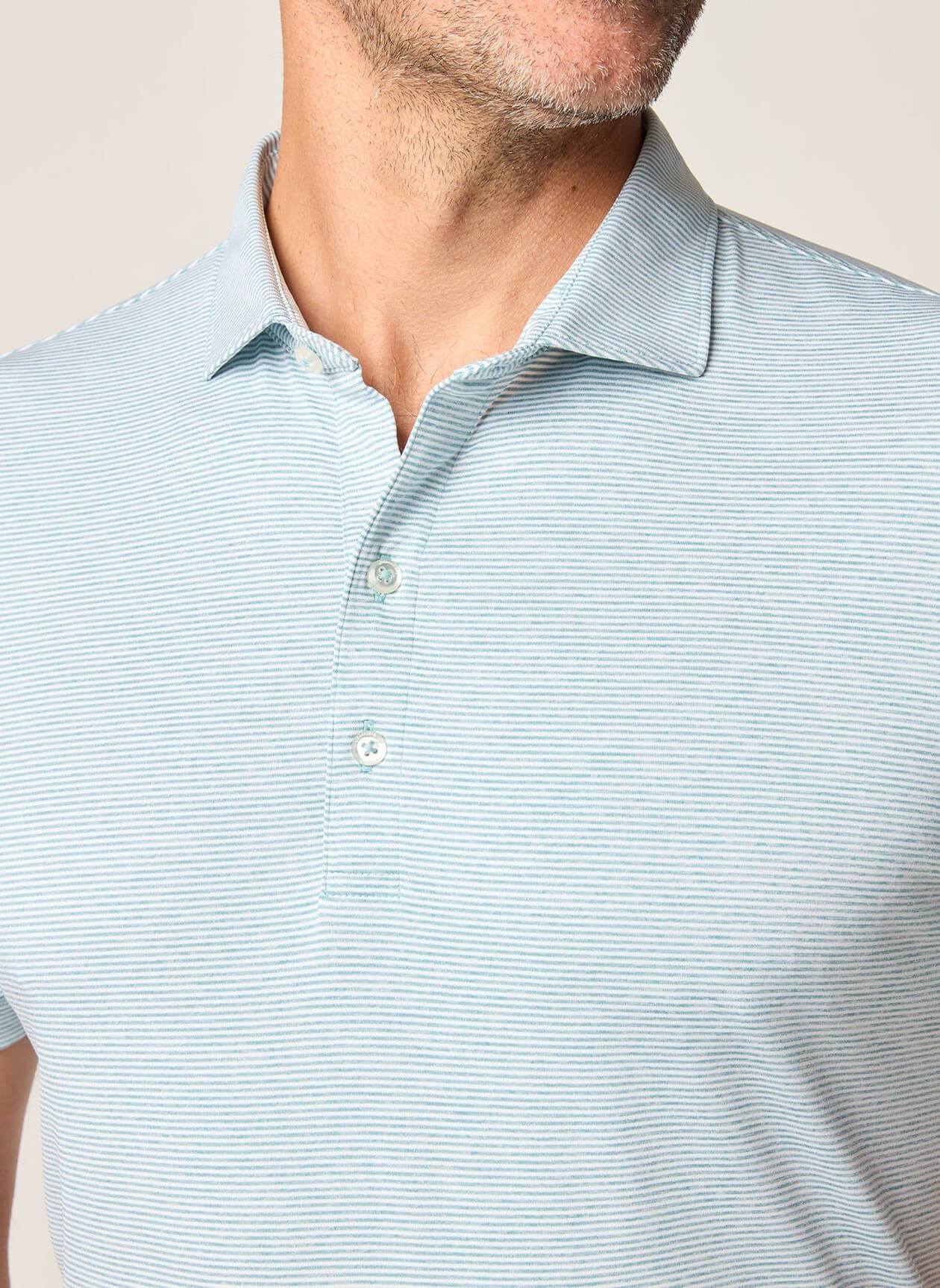 Men's Lyndon Striped Polo