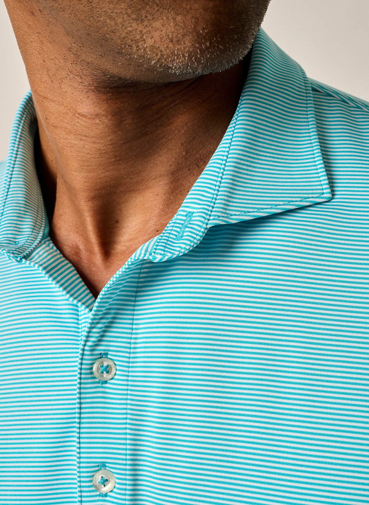 Men's Lyndon Striped Polo