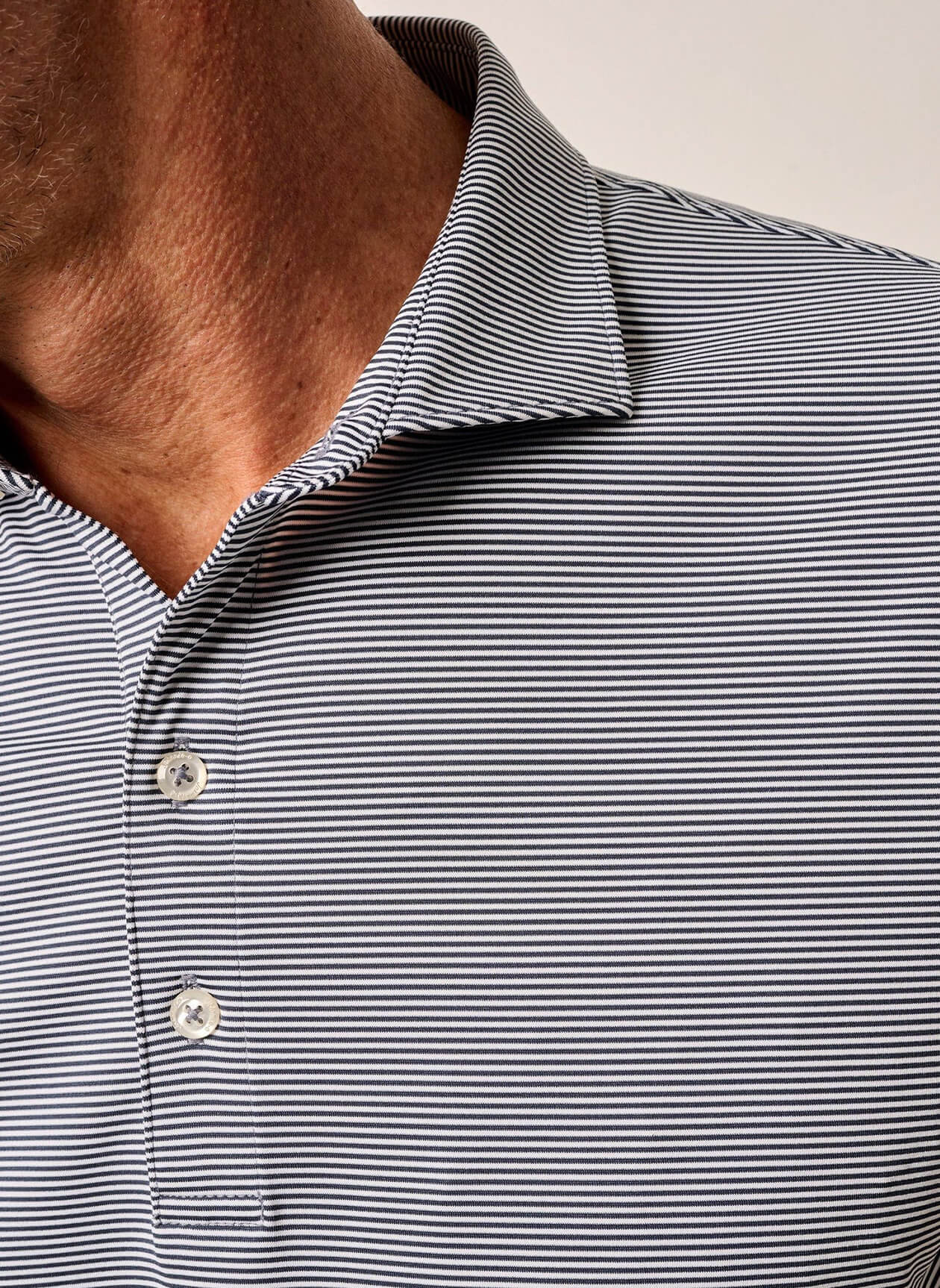 Men's Lyndon Striped Polo