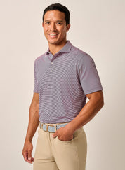 Men's Lyndon Striped Polo