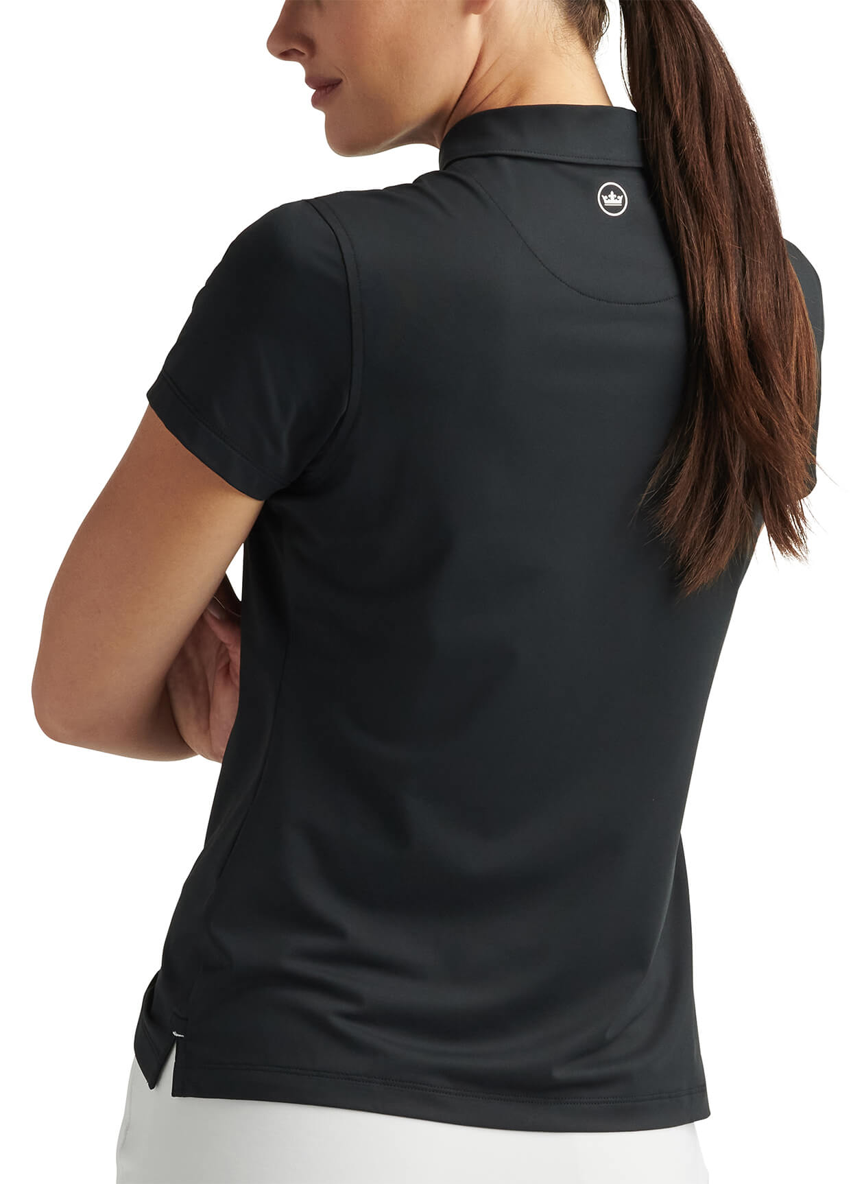 Women's Short-Sleeve Button Polo