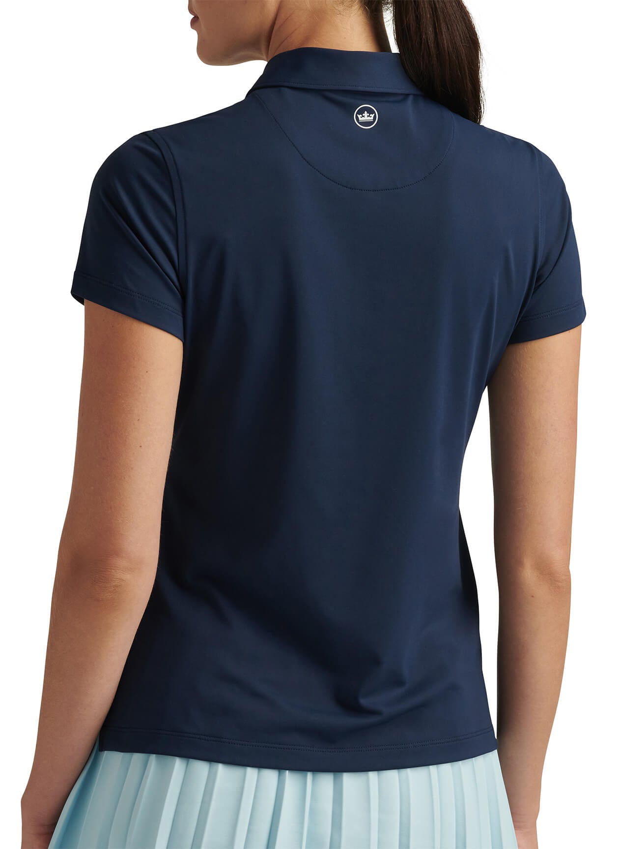 Women's Short-Sleeve Button Polo