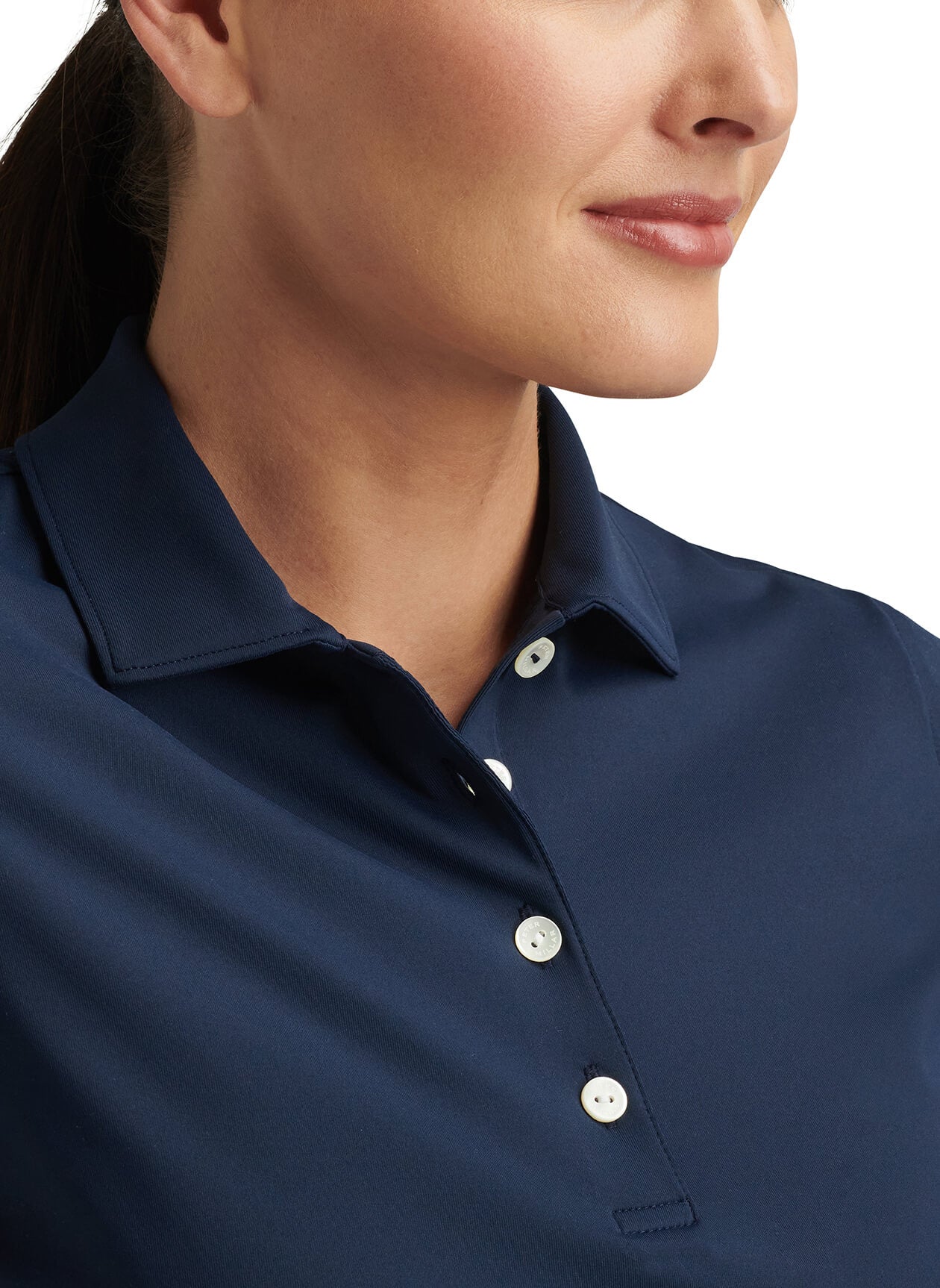 Women's Short-Sleeve Button Polo