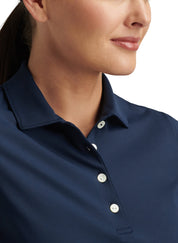 Women's Short-Sleeve Button Polo