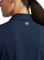Women's Short-Sleeve Button Polo