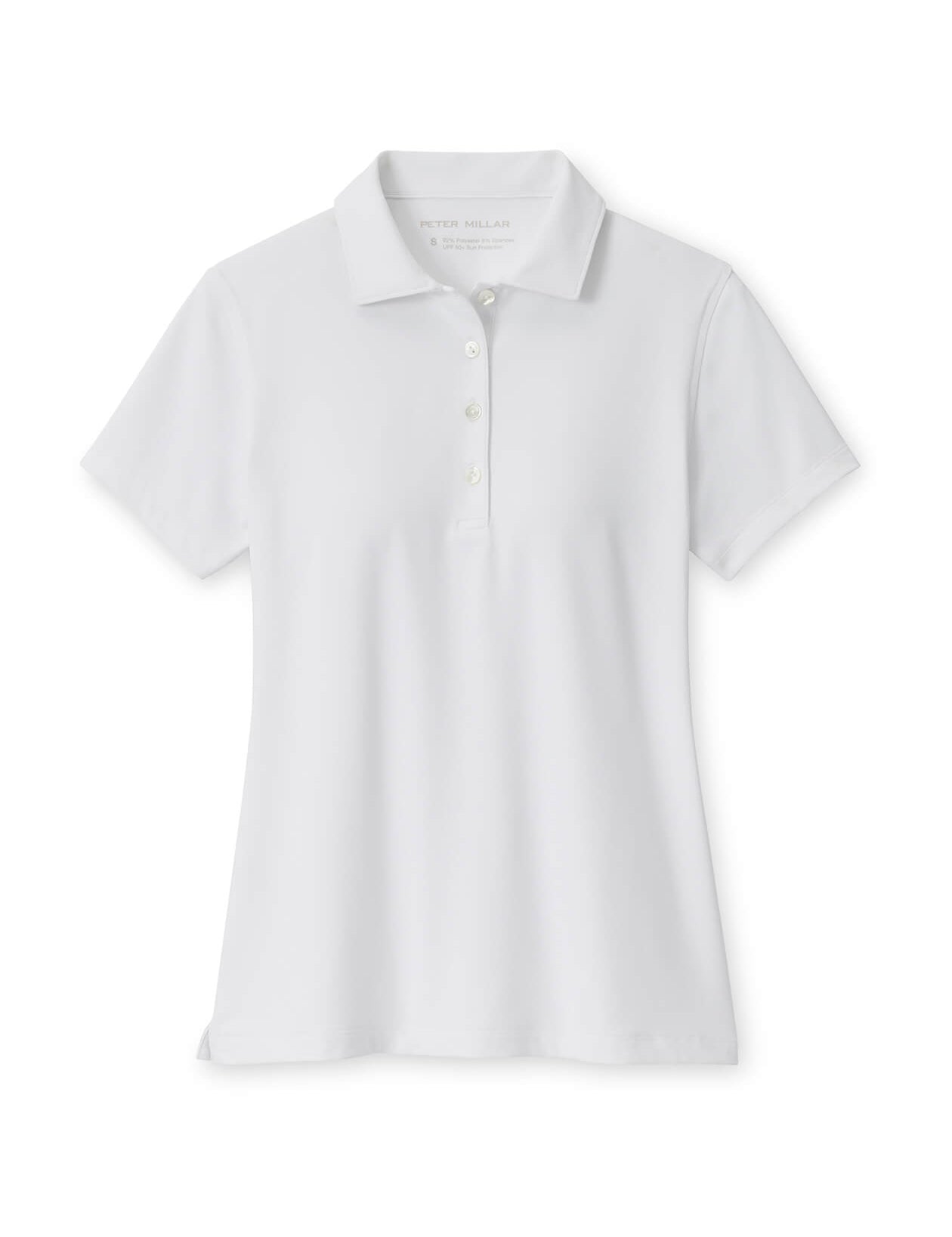 Women's Short-Sleeve Button Polo