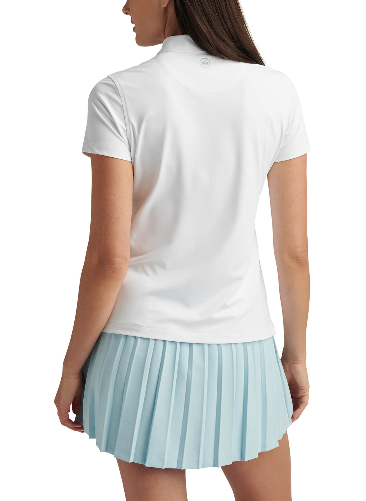 Women's Short-Sleeve Button Polo