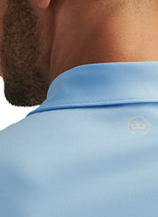 Men's Solid Performance Polo - Self Colla