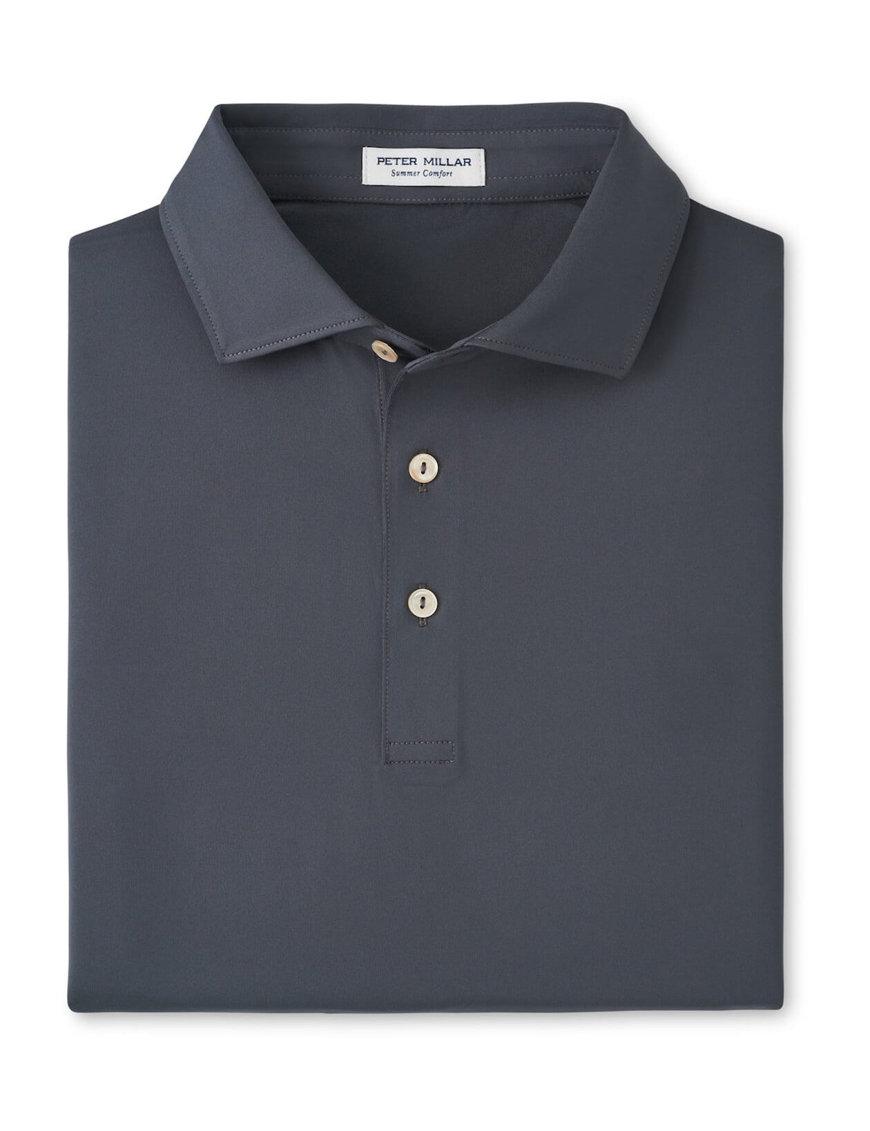 Peter Millar Solid Performance Polo - Self Collar