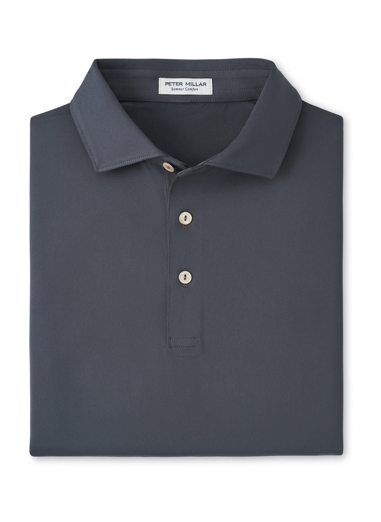 Peter Millar Solid Performance Polo - Self Collar