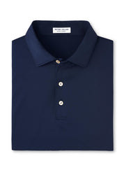 Men's Solid Performance Polo - Self Colla