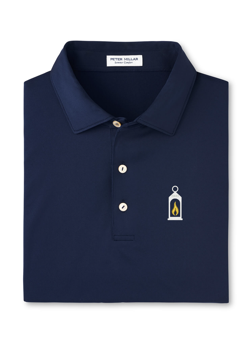 Peter Millar Solid Performance Polo - Self Collar
