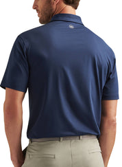 Men's Solid Performance Polo - Self Colla