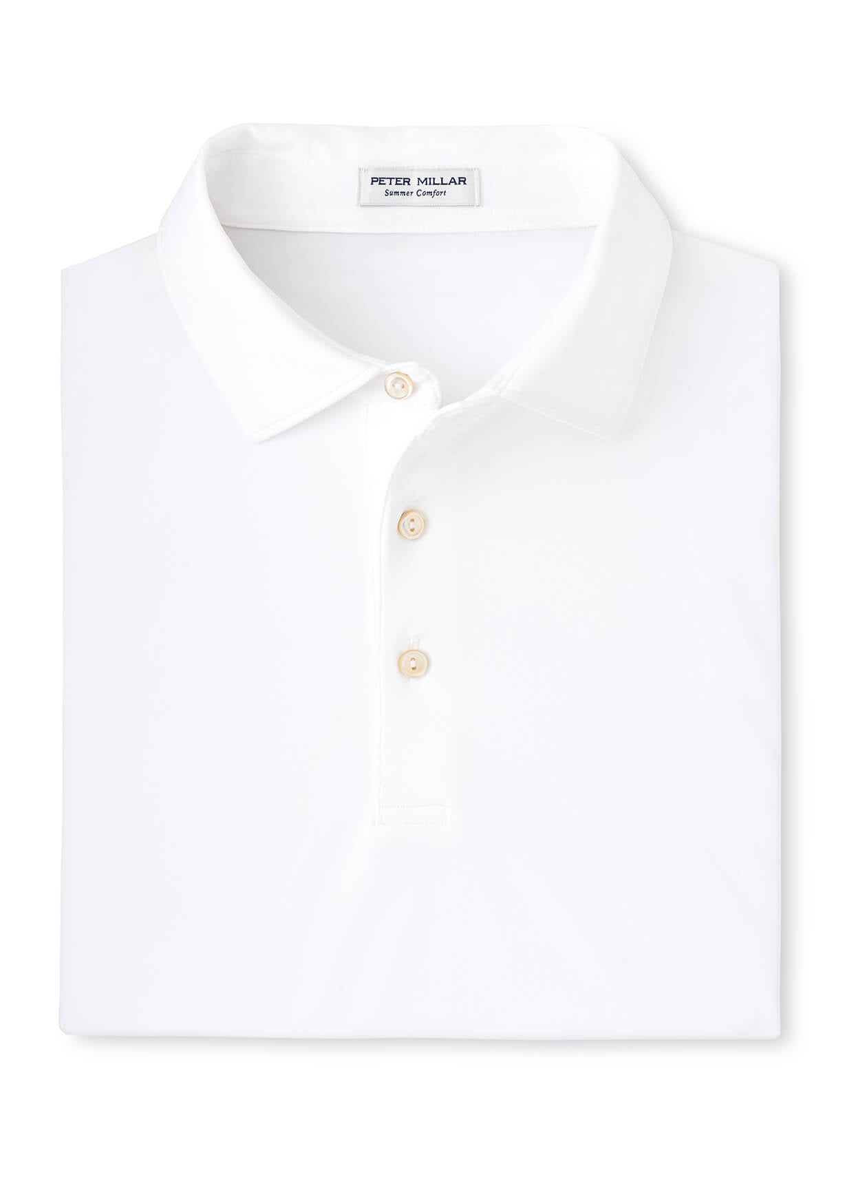 Peter Millar Solid Performance Polo - Self Collar