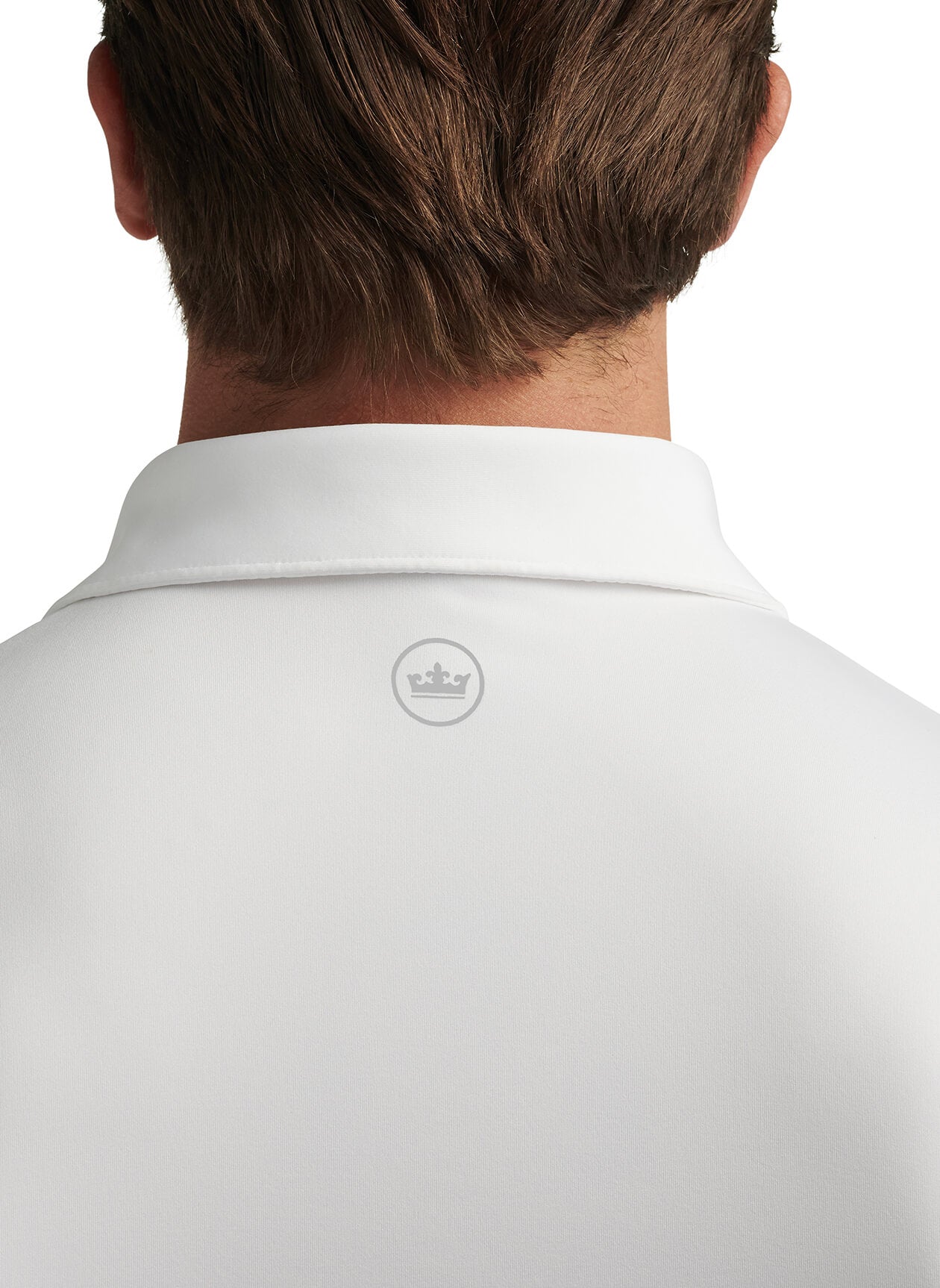 Men's Solid Performance Polo - Self Colla