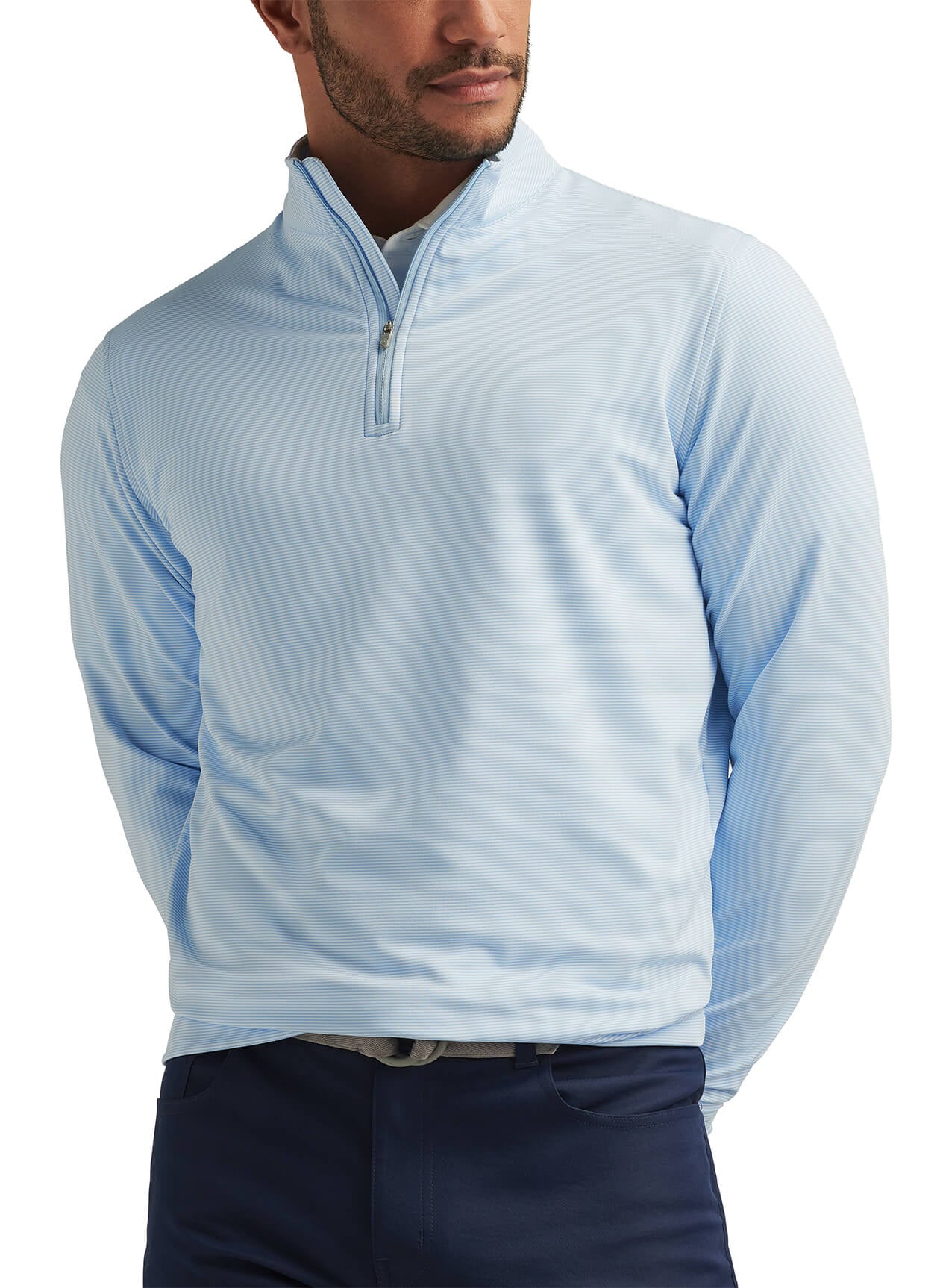 Men's Perth Sugar Stripe Quarter-Zip