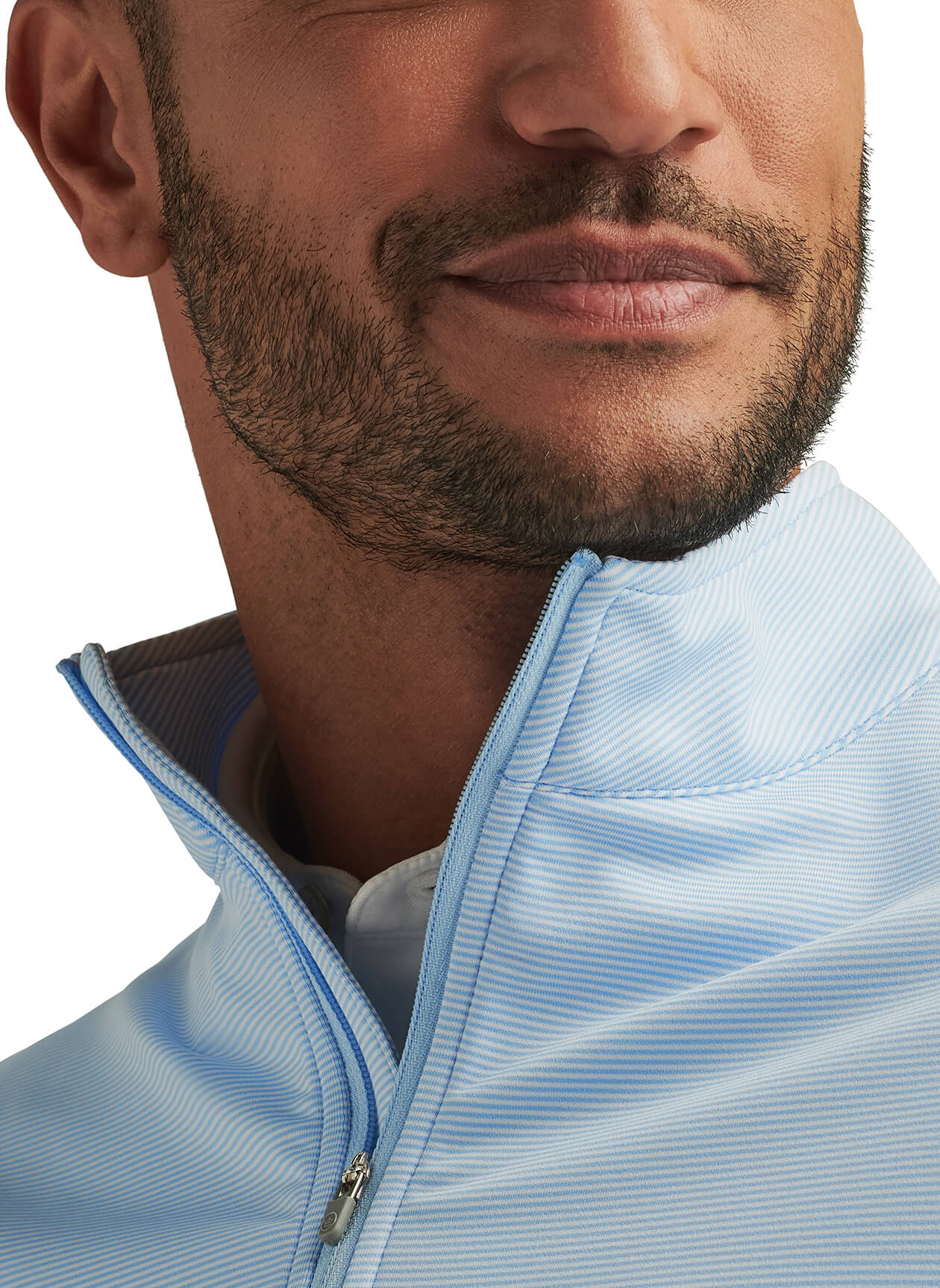 Men's Perth Sugar Stripe Quarter-Zip