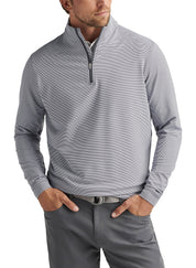 Men's Perth Sugar Stripe Quarter-Zip