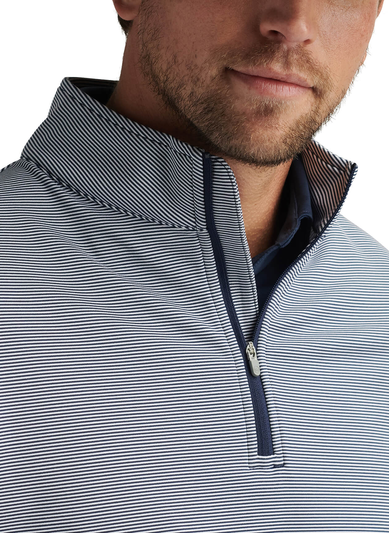 Men's Perth Sugar Stripe Quarter-Zip