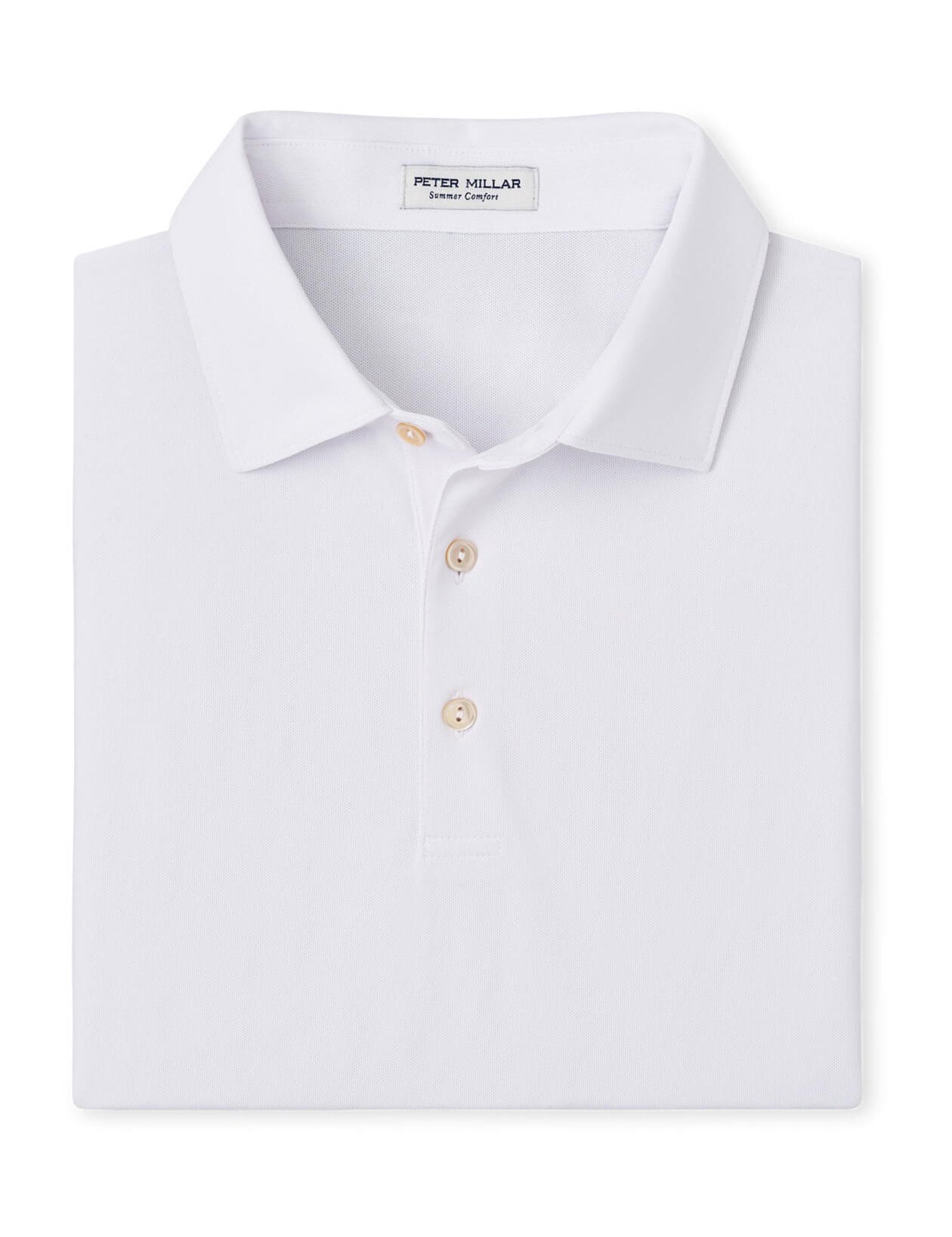 Men's Solid Stretch Polo