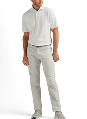 Men's Solid Stretch Polo
