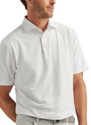 Men's Solid Stretch Polo