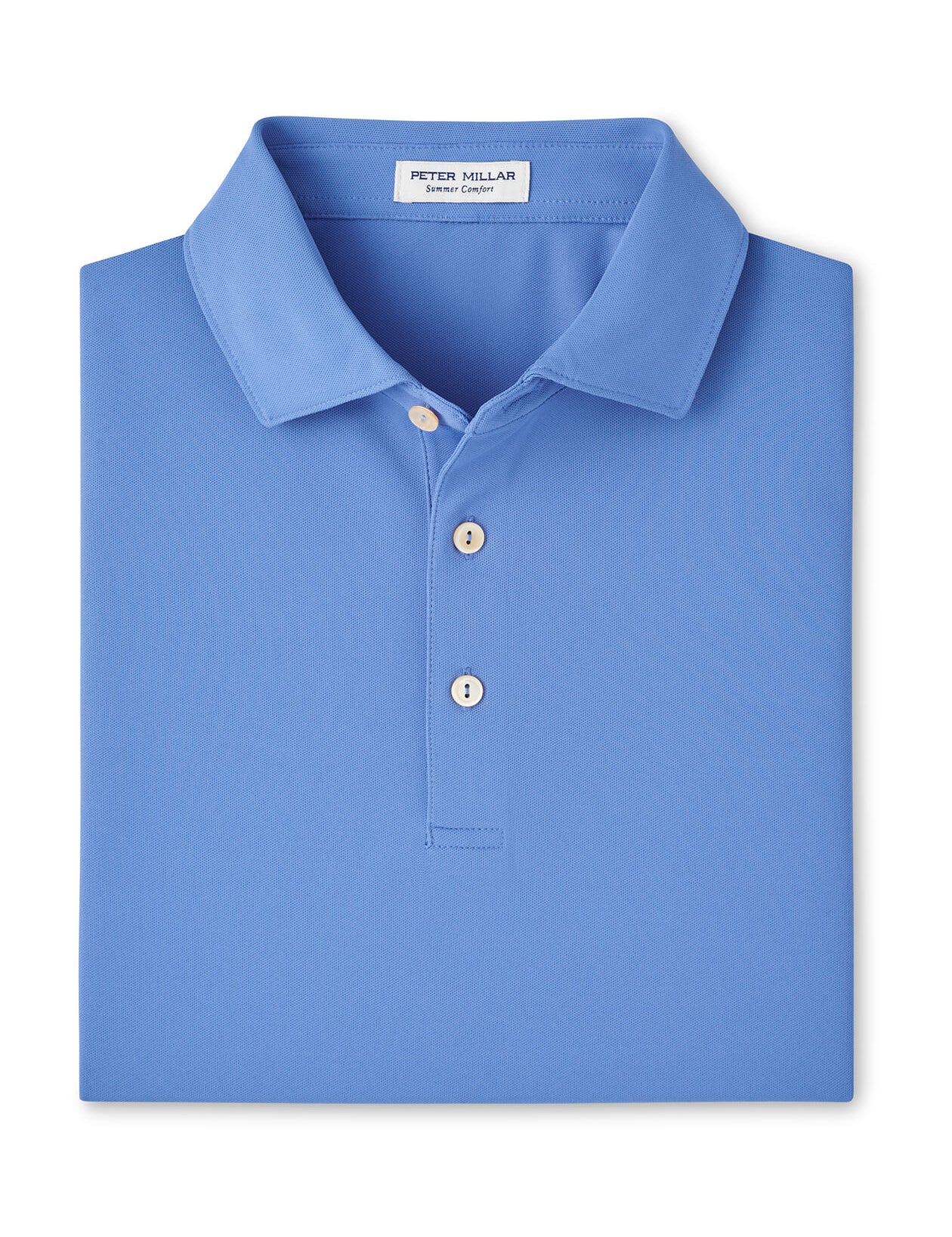 Men's Solid Stretch Polo