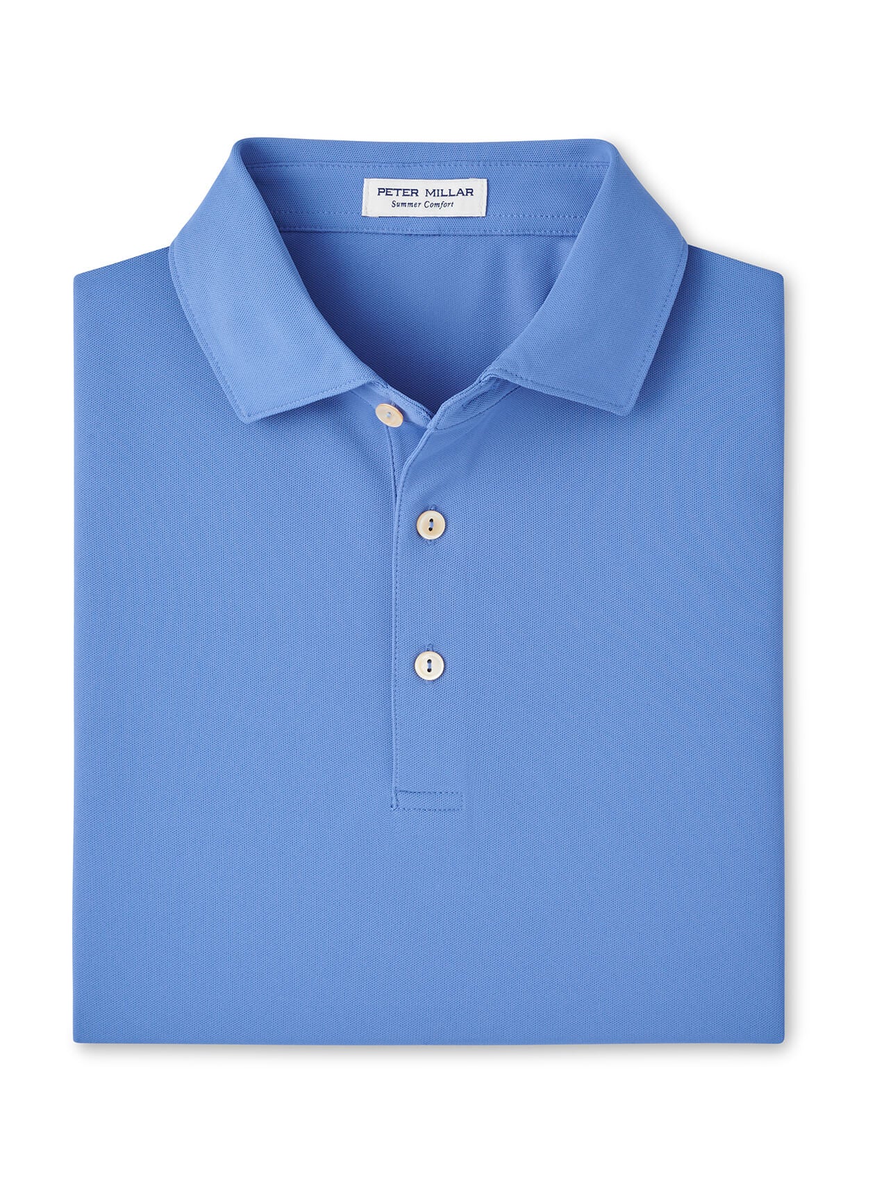 Men's Solid Stretch Polo
