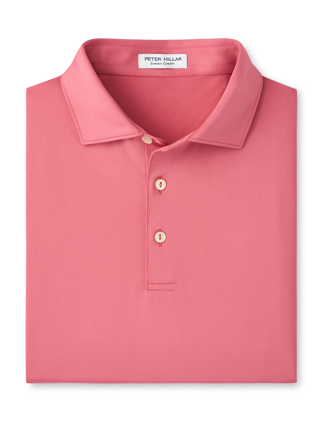 Peter Millar Solid Performance Polo - Self Collar