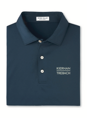 Kiernan Trebach Peter Millar Solid Performance Polo - Self Collar