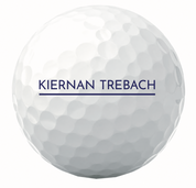 Kiernan Trebach Pro V1x Golf Ball / Dozen Imprinted