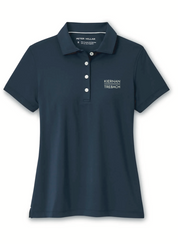 Kiernan Trebach Peter Millar Women's Short-Sleeve Button Polo