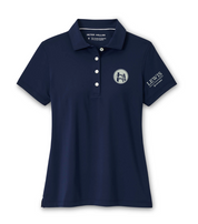 Lewis Wealth Management Peter Millar Women's Short-Sleeve Button Polo