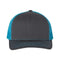 Charcoal/ Neon Blue