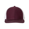 Maroon/ White