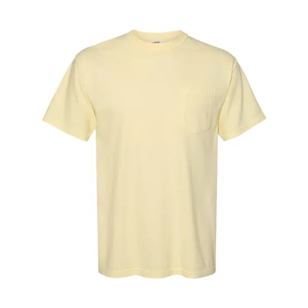 Heavyweight Ring Spun Pocket Tee