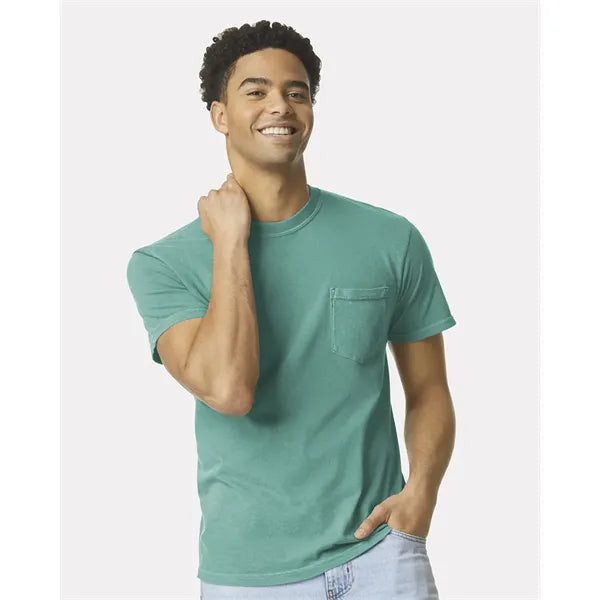 Heavyweight Ring Spun Pocket Tee
